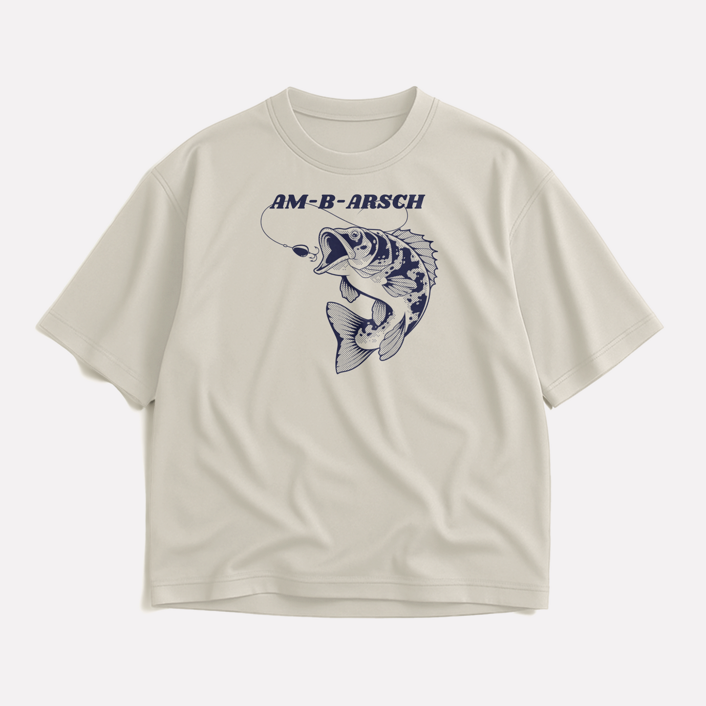 JENGAR schweres Oversized Shirt Am Barsch 240 GSM